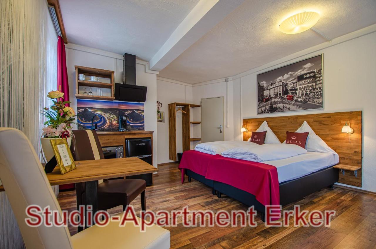Moselunion - Aparthotel Landsknecht Кохем Екстер'єр фото
